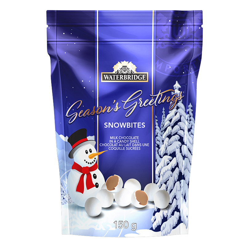 Waterbridge Snowbites Milk Chocolate - 150g