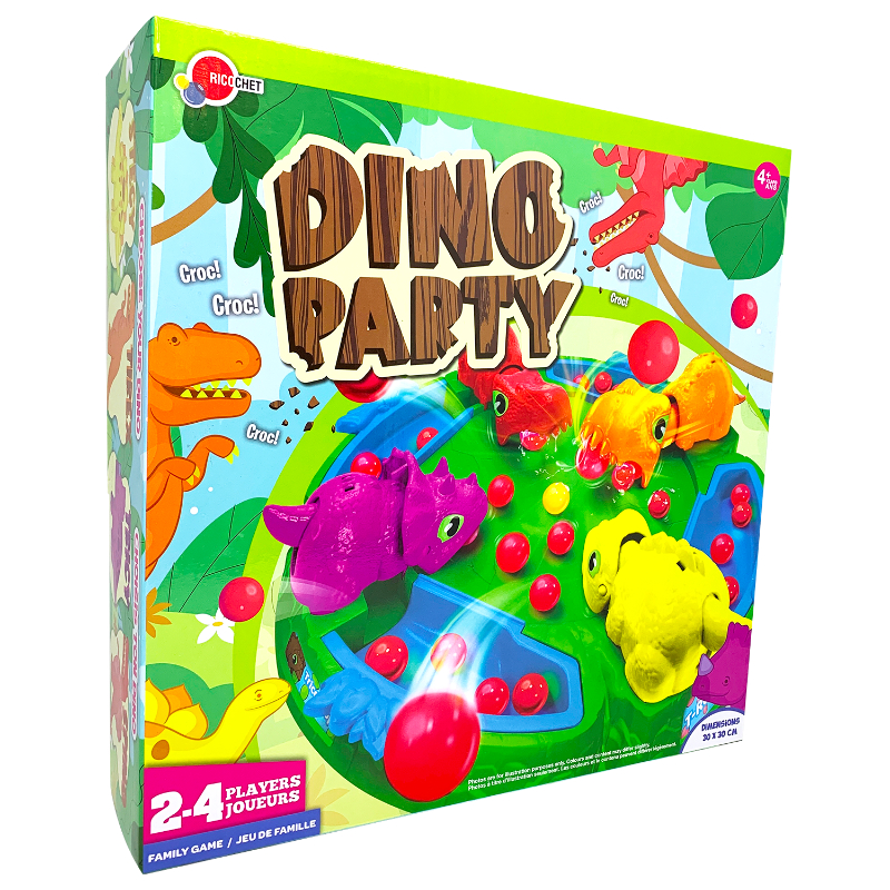 Hungry Dinosaurs Game - Dino Party - Multi Colour