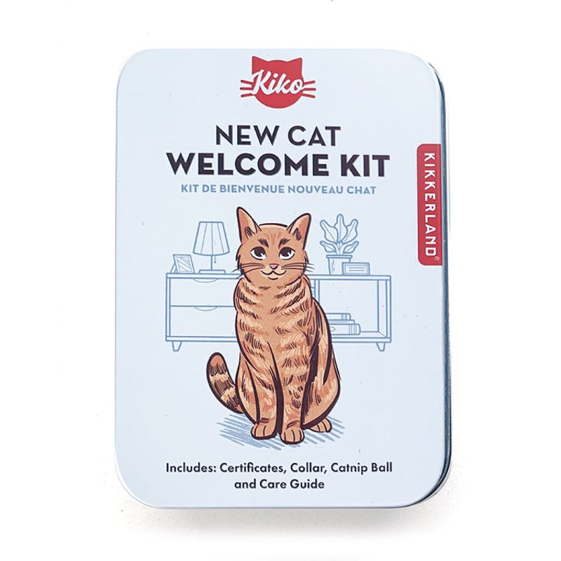 Kikkerland New Cat Welcome Kit