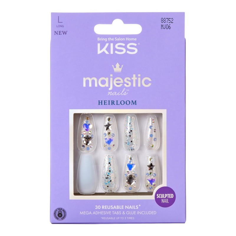 KISS Majestic Nails Heirloom False Nails Kit - Your Grace - 30's