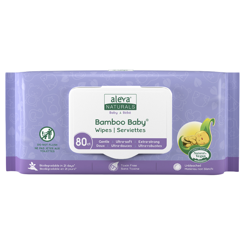 Bamboo Baby Wipes - 80's