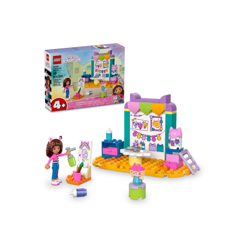 Lego Gabby's Dollhouse - Crafting with Baby Box