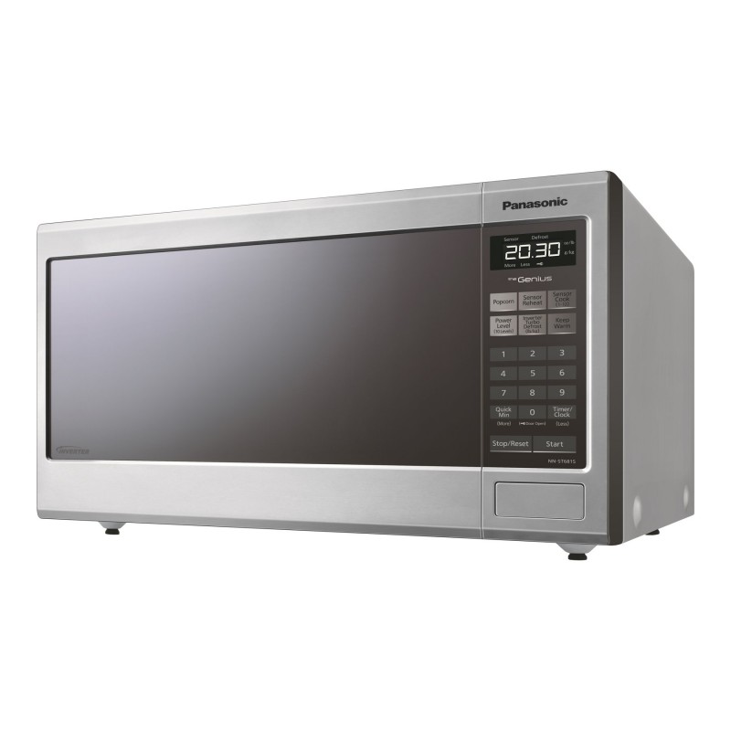 Panasonic Genius 1.2 cu ft. Microwave Oven - Stainless Steel - NNST681SCC