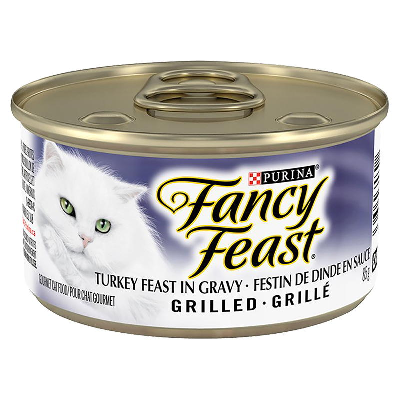 Fancy Feast Cat Food - Grilled Turkey in Gravy - 85g