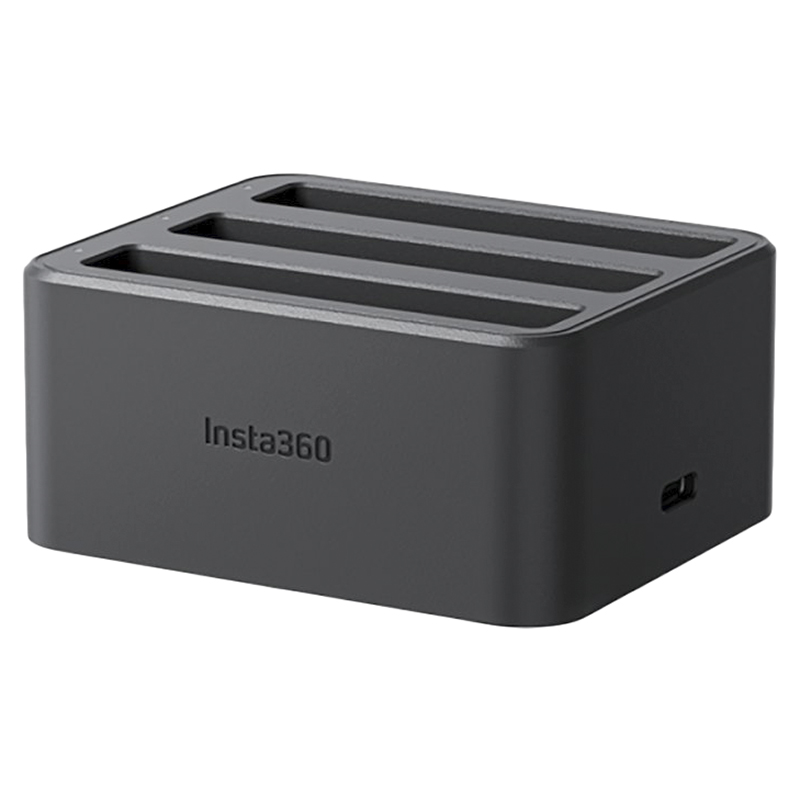 Insta360 Fast Charge Hub Battery Charger - Black - CINSBBMJ