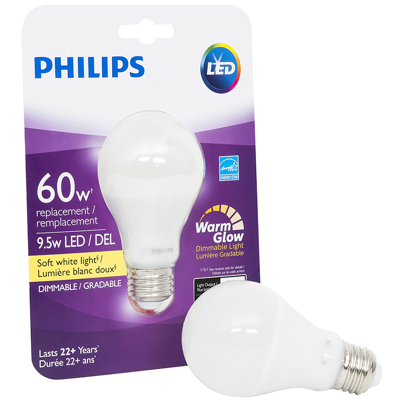 Philips Real LED Bulb A19 - Soft White - 11w=60w