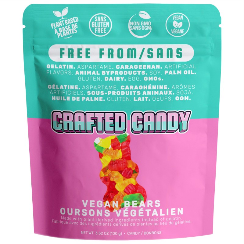 Crafted Candy Vegan Bears - 100g