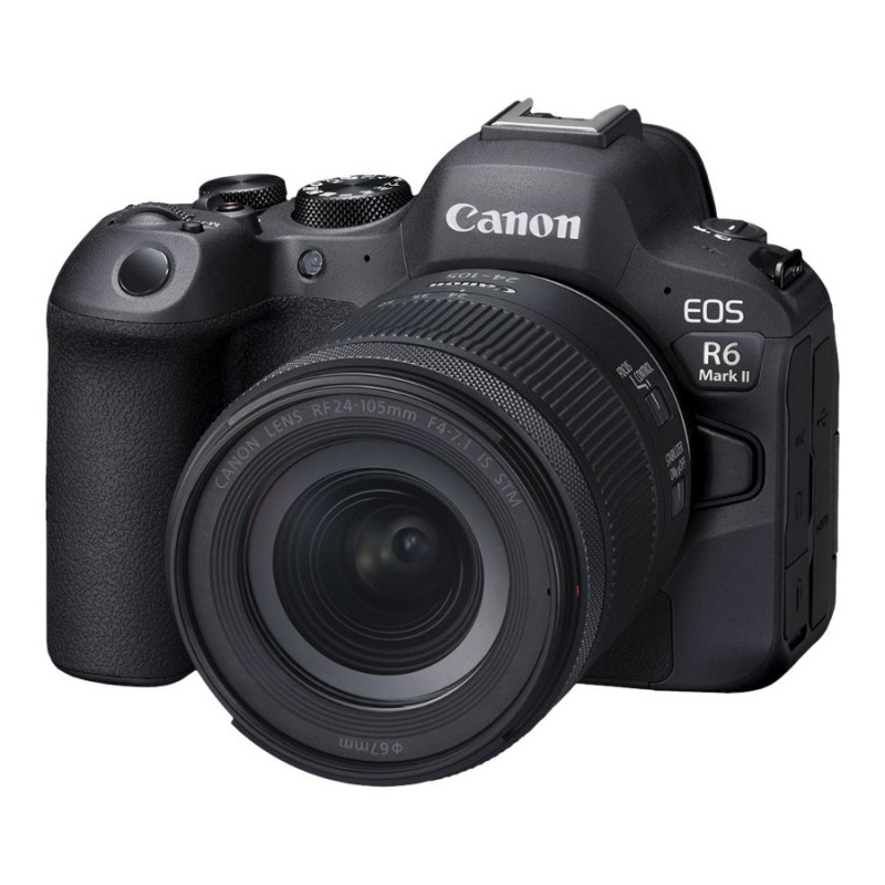 Canon EOS R6 Mark II Mirrorless Digital Camera with RF 24 - 105mm F4-7.1 IS STM Lens - 5666C018