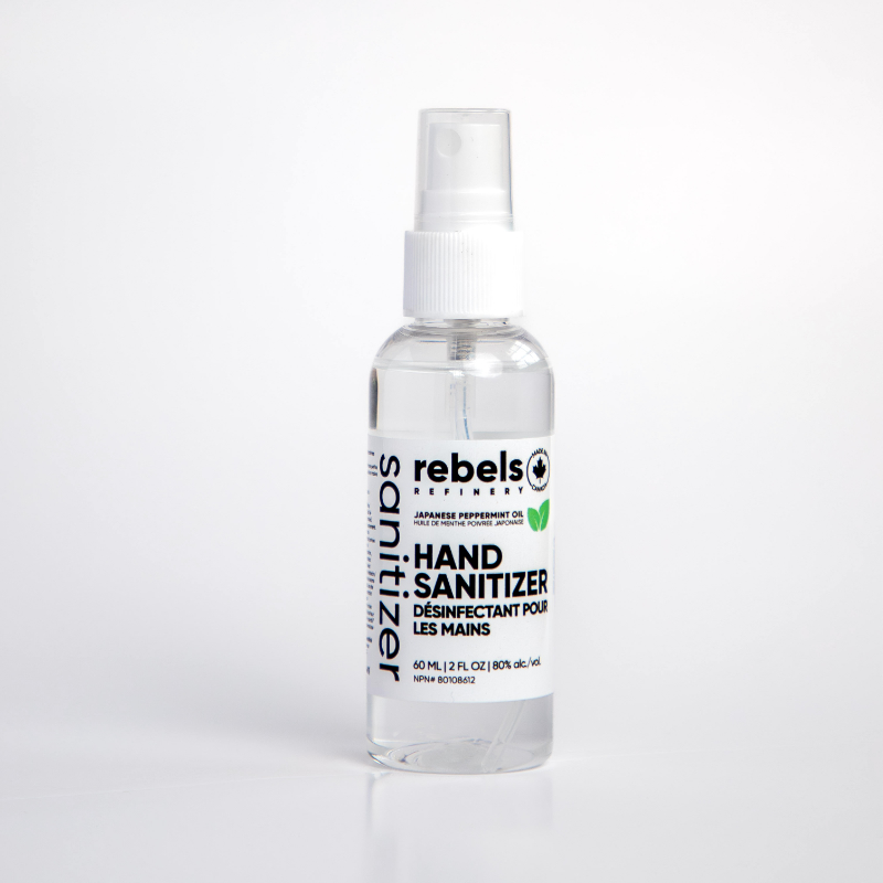 Rebels Refinery Hand Sanitizer - 60ml - Japanese Mint