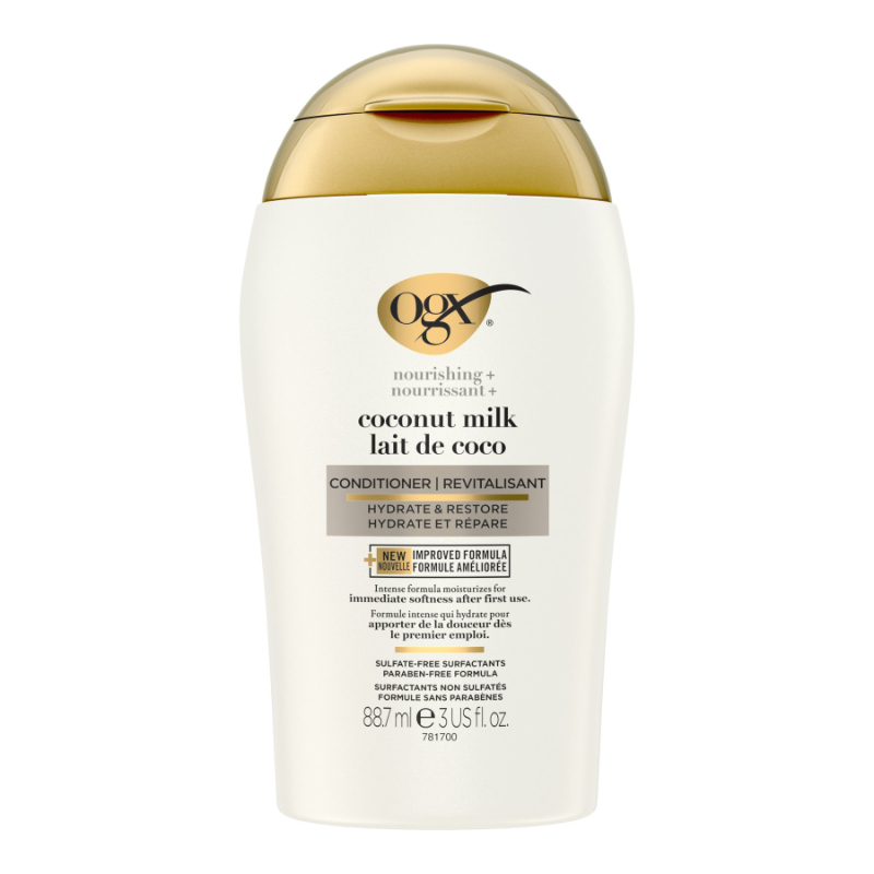 OGX Nourishing + Coconut Milk Travel Conditioner - 88.7ml