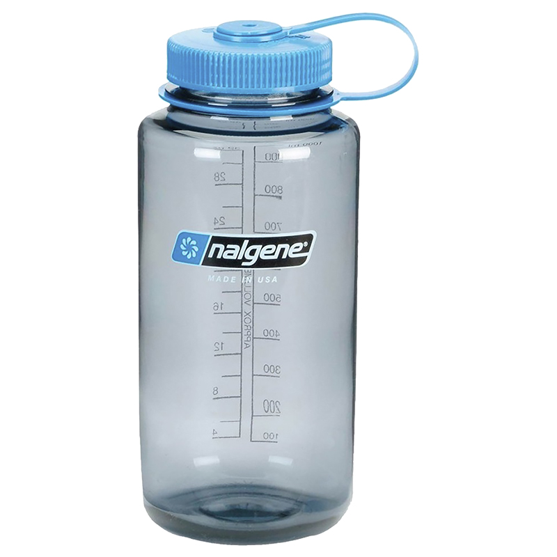 Nalgene Wide Mouth Bottle - Grey - 1L | London Drugs