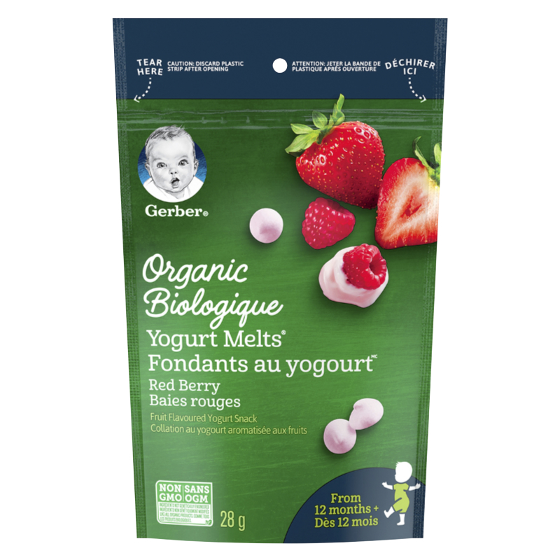 Gerber Organic Melts - Red Berries - 28g