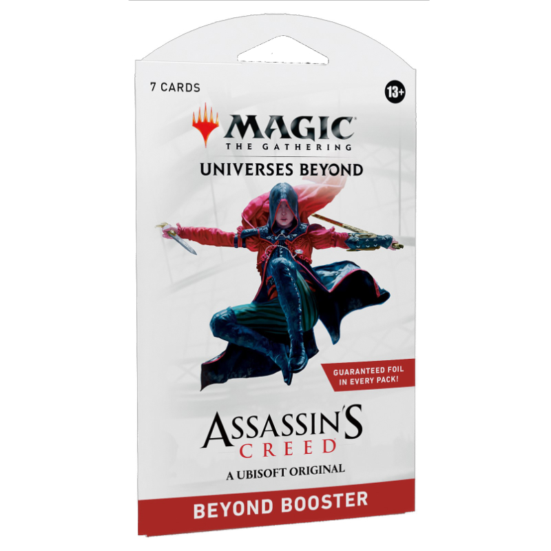 Magic: The Gathering Universes Beyond: Assassins Creed Beyond Sleeved Booster - 7 Cards