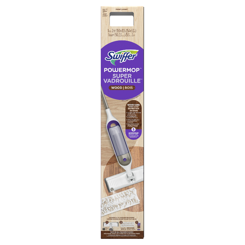 Swiffer Powermop Wood Starter Kit - 20 Units