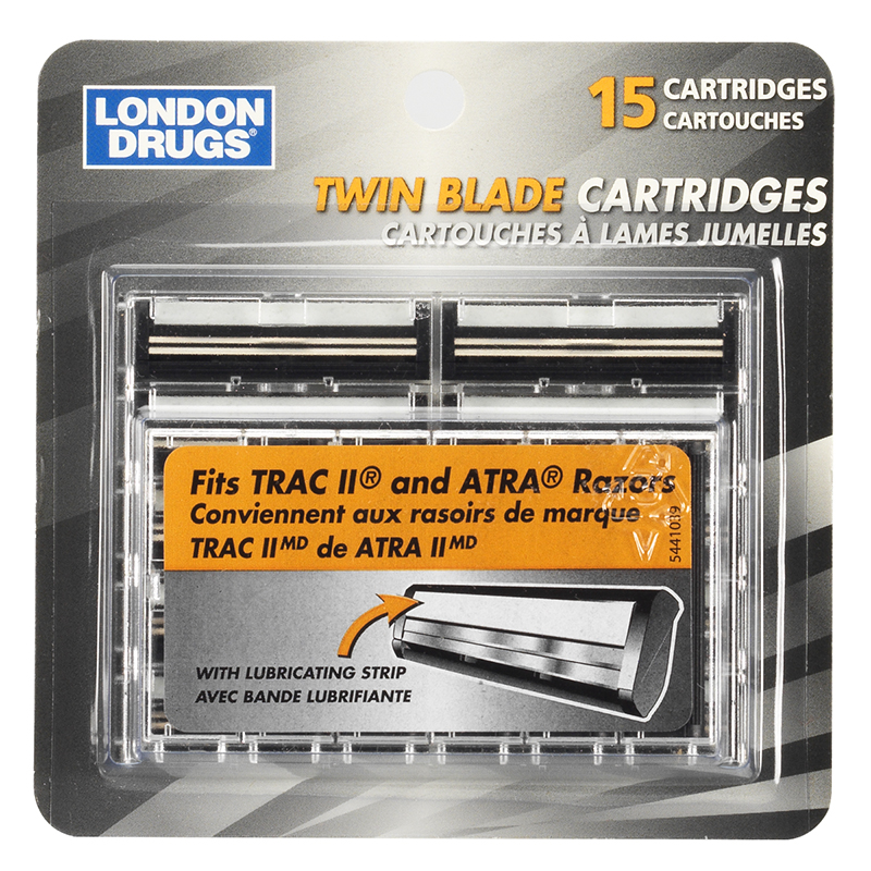 London Drugs Twin Blade Cartridges - 15s