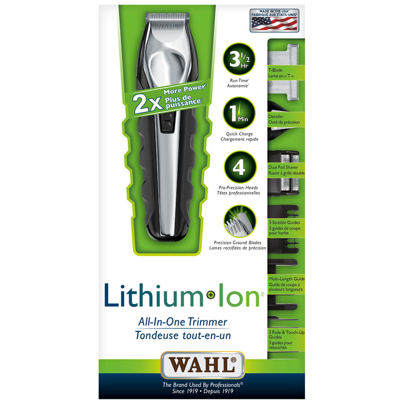 wahl clippers lithium ion