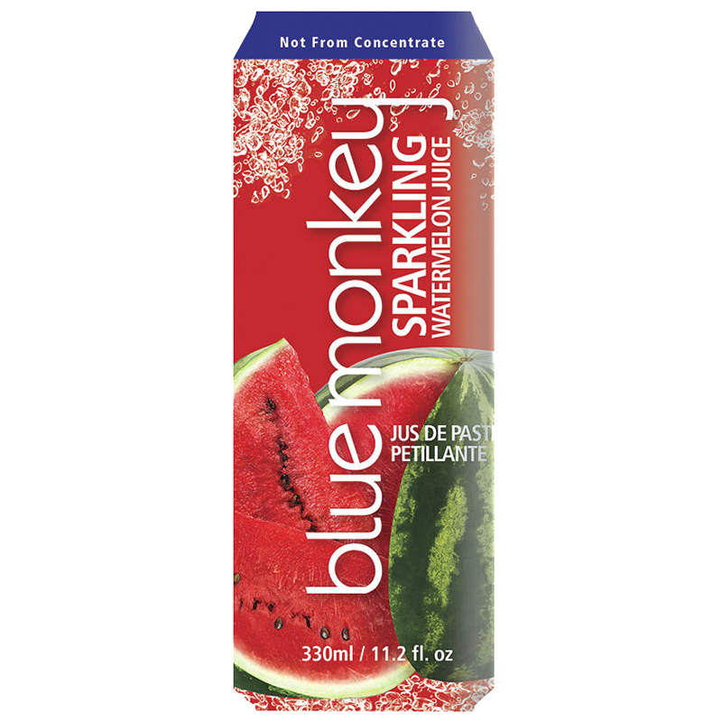 Blue Monkey Sparkling Watermelon Juice - 330ml