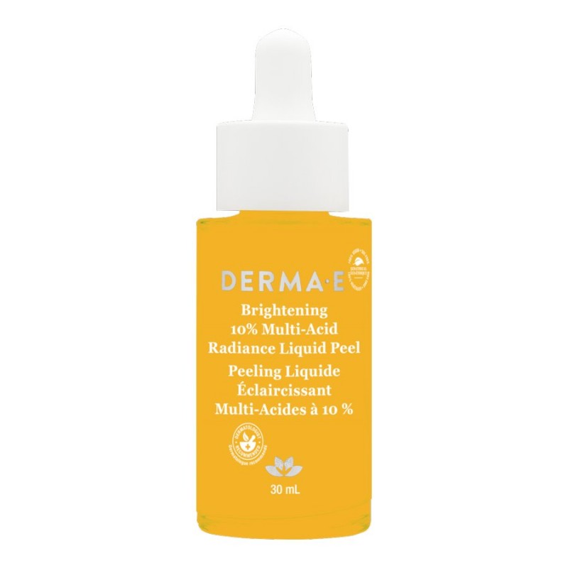 DERMA E Brightening 10% Multi-Acid Radiance Liquid Peel - 30ml