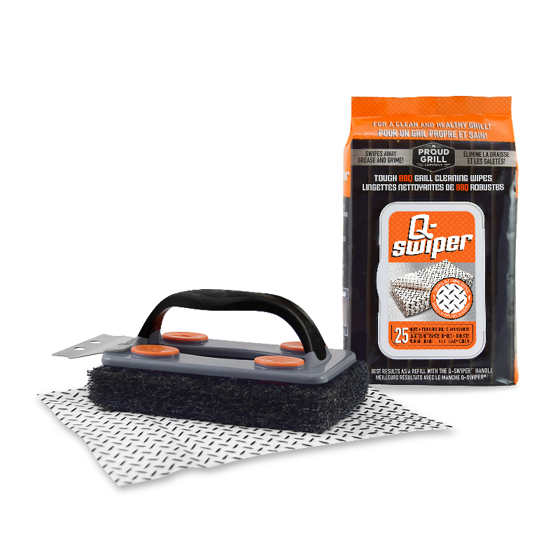 Proud Grill Q-Swiper Cleaning Wipes Refill Kit - 40s