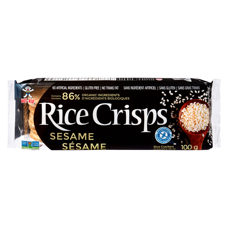 Hot-Kid Rice Crisps - Sesame