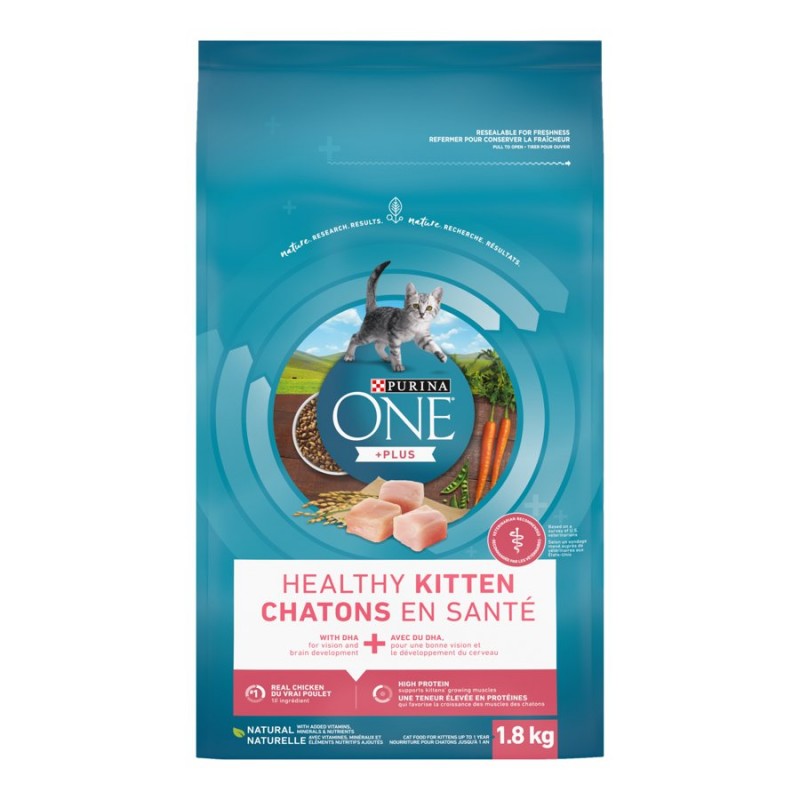 Purina ONE Plus Healthy Kitten Cat Food 1.8kg