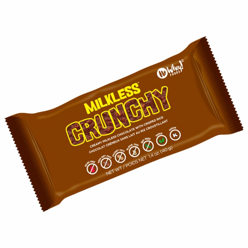 No Whey Milkless Crunchy Chocolate Bar - 40g