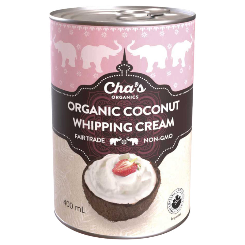 Cha's Organic Coconut Whip Cream - 400ml