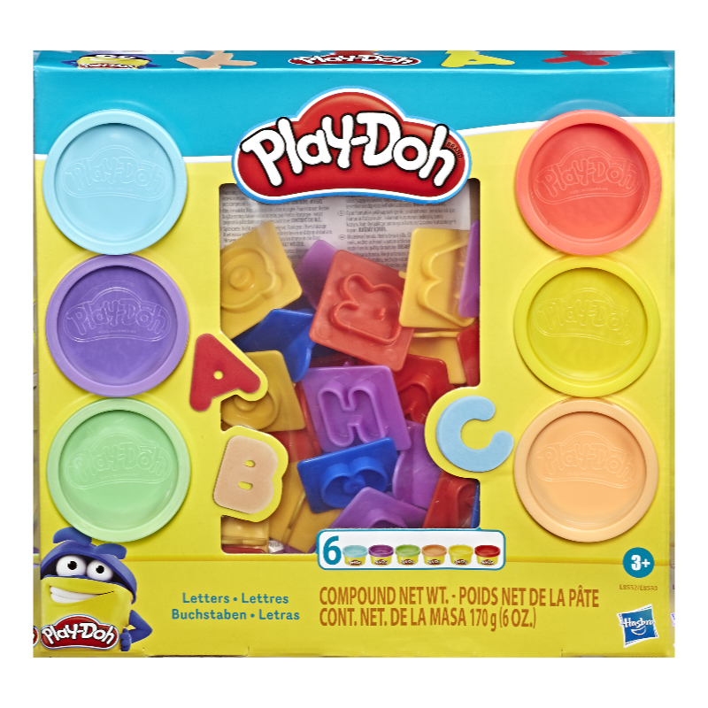 Play-Doh Alphabet Letters - Assorted