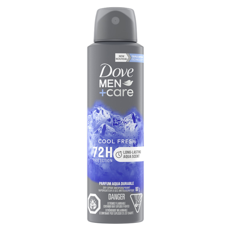 DOVE MEN DRY SPRAY COOL FRES 107G