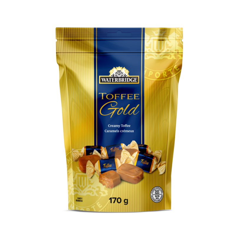 Waterbridge Toffee Gold Candy - Creamy - 170g