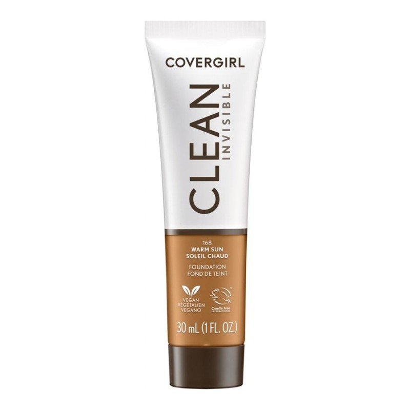 COVERGIRL Clean Invisible Foundation - Warm Sun (168)