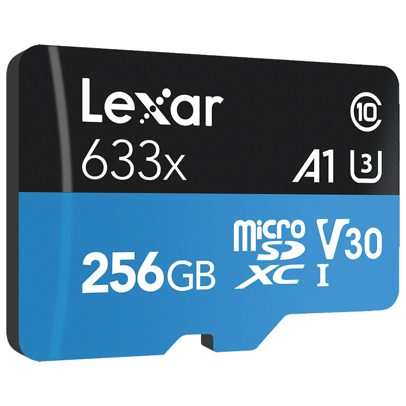Lexar High-Performance 633x MicroSD Card - 256GB - LSDMI256BBNL633A