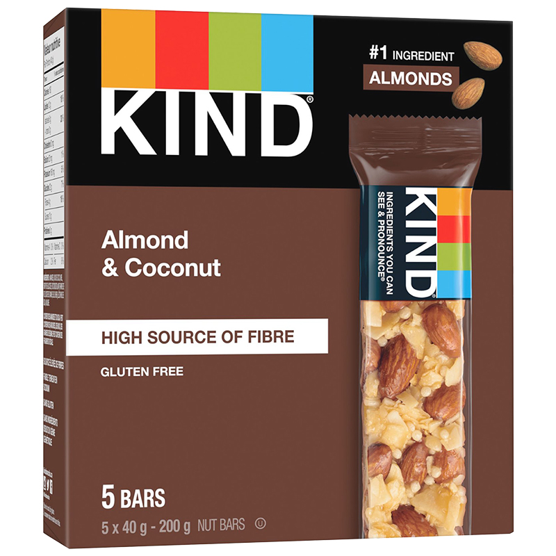 Kind Nut Bars - Almond & Coconut - 5x40g