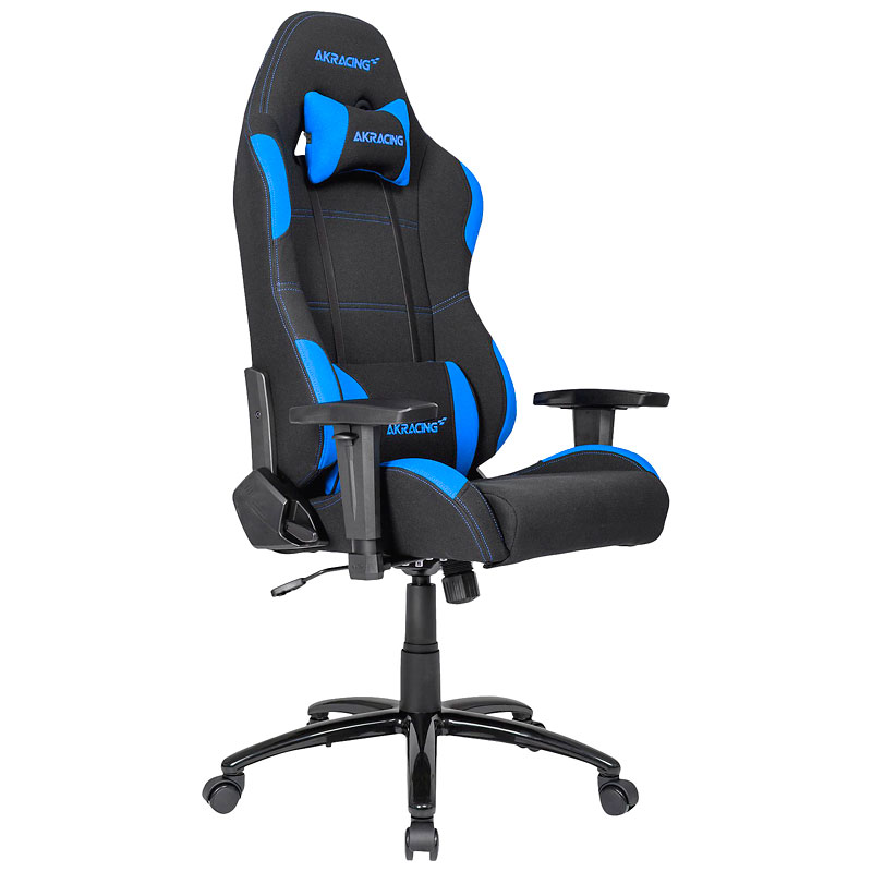 Akracing Ex Gaming Chair Black Blue Ak Ex Bk Bl London Drugs