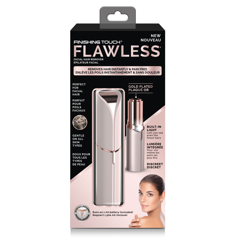 Finishing Touch Flawless Facial Hair Remover - Pink | London Drugs