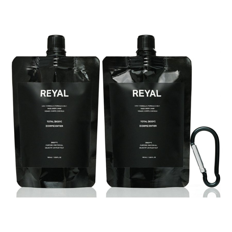 Reyal Body/Hair/Face Wash - 2 x 100ml