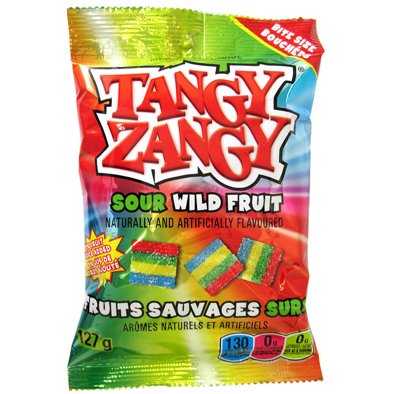 Tangy Zangy Belt - Sour Wild Fruit - 127g | London Drugs