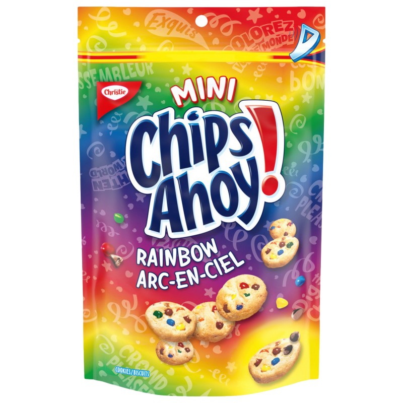 Christie Chips Ahoy! Mini Rainbow Chocolate Chip Cookies - 200g