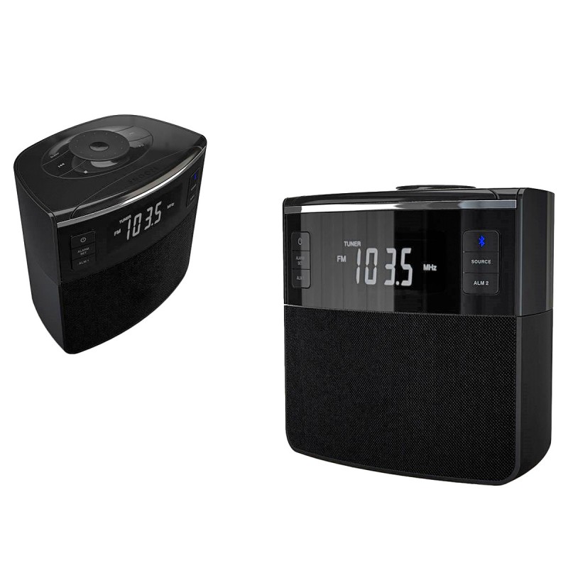 Sylvania Bluetooth Clock Radio - Black