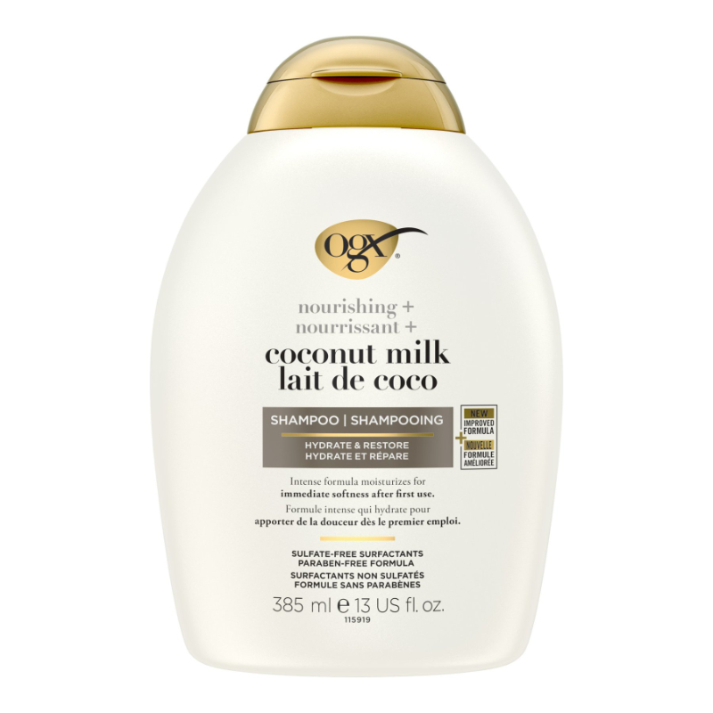 OGX Nourishing + Coconut Milk Shampoo - 385ml