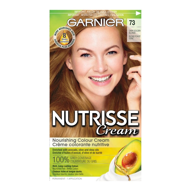 Garnier Nutrisse Cream Permanent Hair Colour 73 Dark Golden