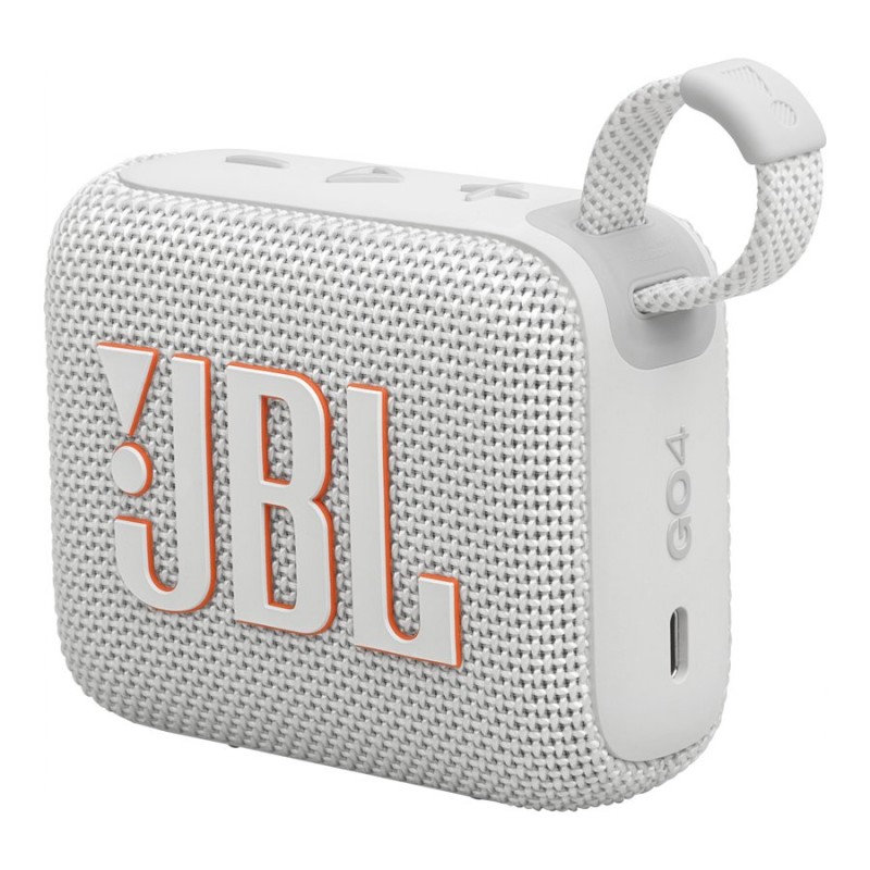 JBL Go 4 Portable Bluetooth Speaker - White - JBLGO4WHTAM