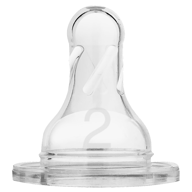 Dr. Brown's 2-Pack Natural Flow Y-Cut Wide-Neck Nipple - white