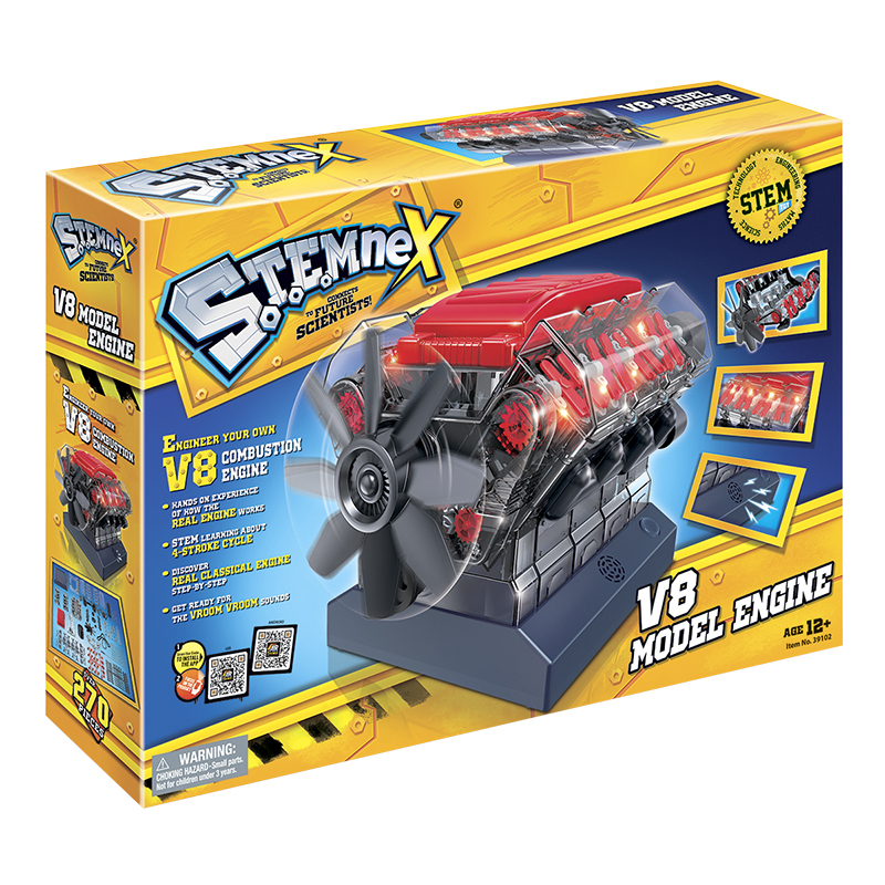 toy v8 engine
