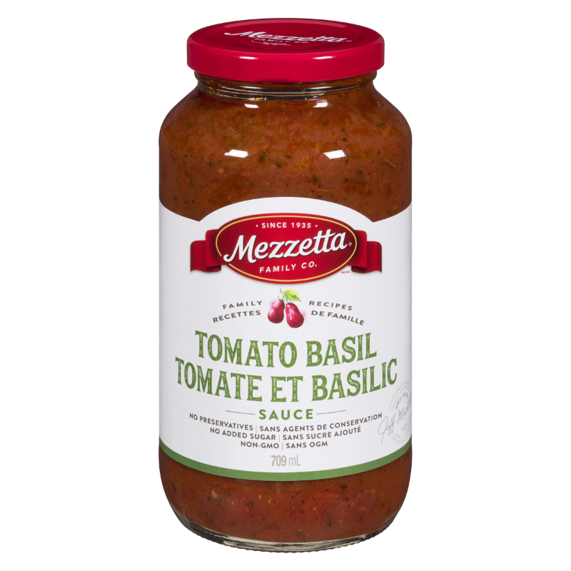 Mezzetta Napa Valley Homemade Tomato Basil Sauce - 709ml