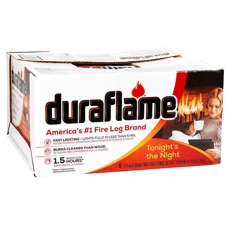 Duraflame Firelogs - 2.5lb/6 pack