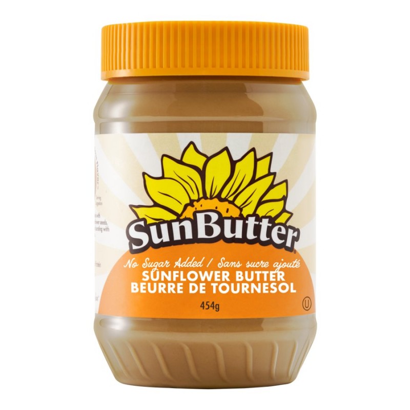 Sunbutter No Sugar Added Sunflower Butter - 454g