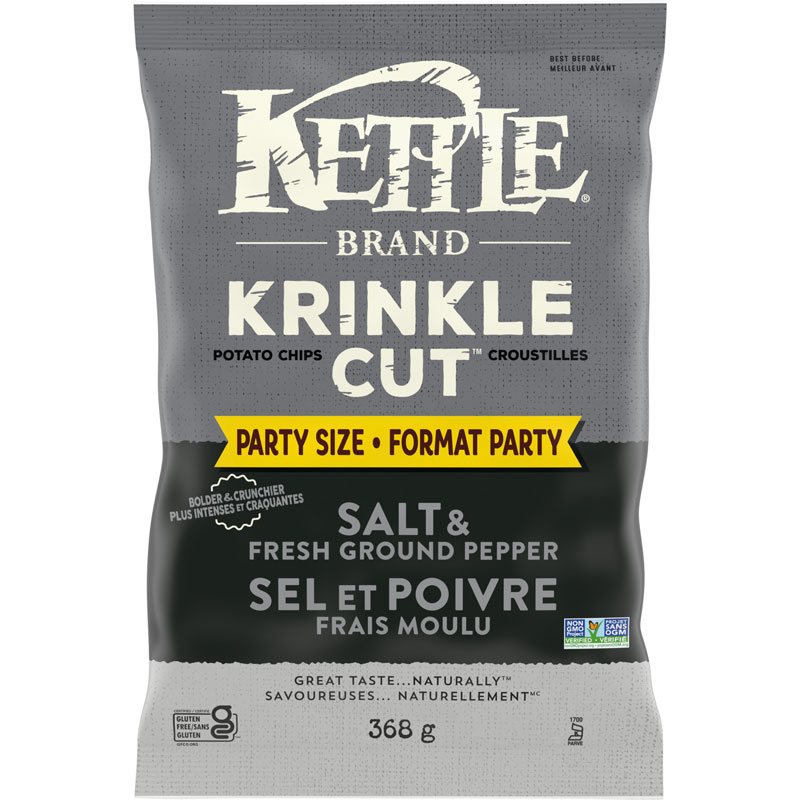 Kettle Chips Salt Pepper