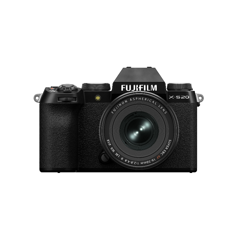 Fujifilm X Series X-S20 Mirrorless Digital Camera with XF 16-50mm R LM WR Lens - Black - 600024029