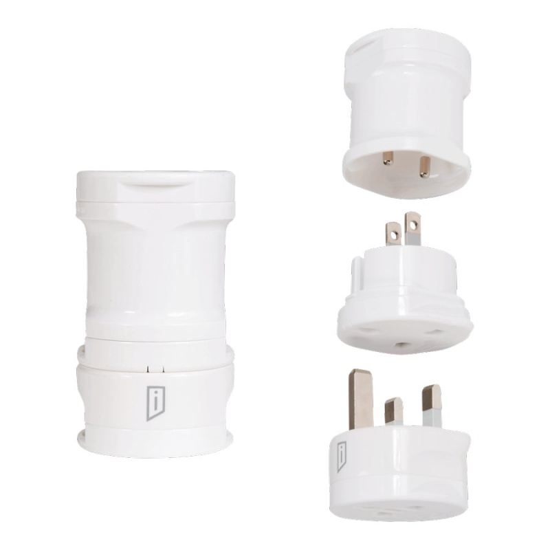 iStore World Travel Adapter - White